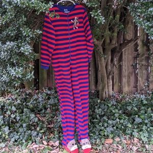 Sock Monkey Footie Pajamas